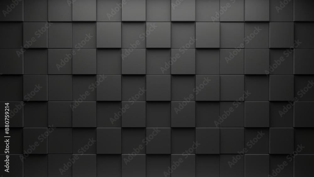 Seamless Dark Gray 3D Tile Pattern Background for Modern Design - Square Geometric Texture with Depth and Minimal Shadowing, Ideal for Websites, Applications, and Graphic Projects, 8k Wallpaper. Seamless Dark Gray 3D Tile Pattern Background for Modern Design - Square Geometric Texture with Depth and Minimal Shadowing, Ideal for Websites, Applications, and Graphic Projects, 8k Wallpaper.