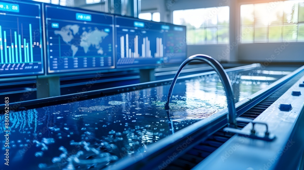 Monitoring Water with Data Analytics on Computer Screen Monitoring Water with Data Analytics on Computer Screen