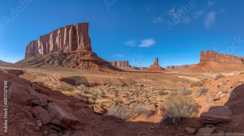 Monument Valley Landscape.