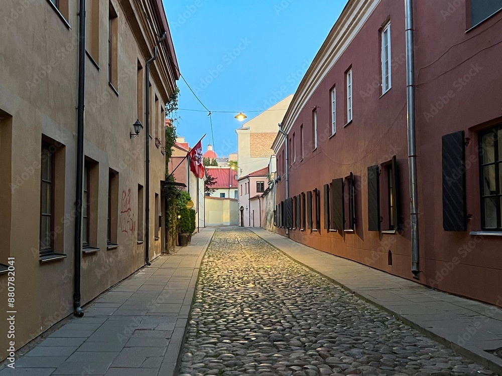 Fototapeta premium Old town of Vilnius, Lihuania