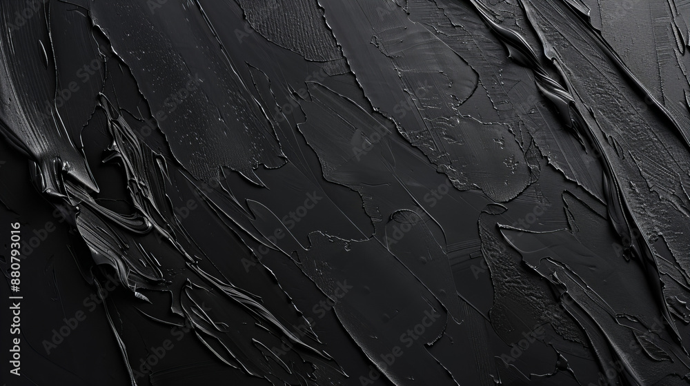 A high-resolution image showcasing an abstract black paint texture with dynamic brush strokes. Ideal for creative design projects requiring a dramatic and textured background A high-resolution image showcasing an abstract black paint texture with dynamic brush strokes. Ideal for creative design projects requiring a dramatic and textured background