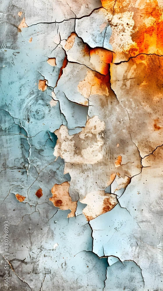 Cracked and Weathered Concrete Texture with Earth-Toned Hues Cracked and Weathered Concrete Texture with Earth-Toned Hues