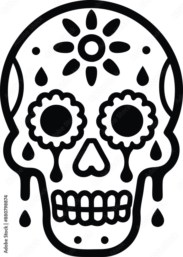 Maxican skull illustration mexican, skull, dead, death, skeleton, scary, muertos, rose, sugar, vintage,dia de los muertos Maxican skull illustration mexican, skull, dead, death, skeleton, scary, muertos, rose, sugar, vintage,dia de los muertos