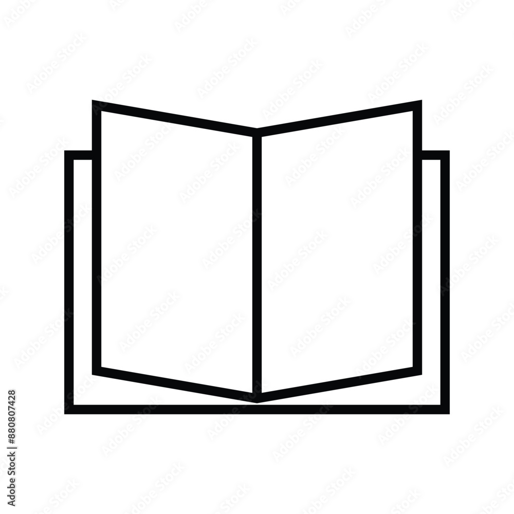 Book icon vector isolated on white background. Book vector icon. ebook icon Book icon vector isolated on white background. Book vector icon. ebook icon