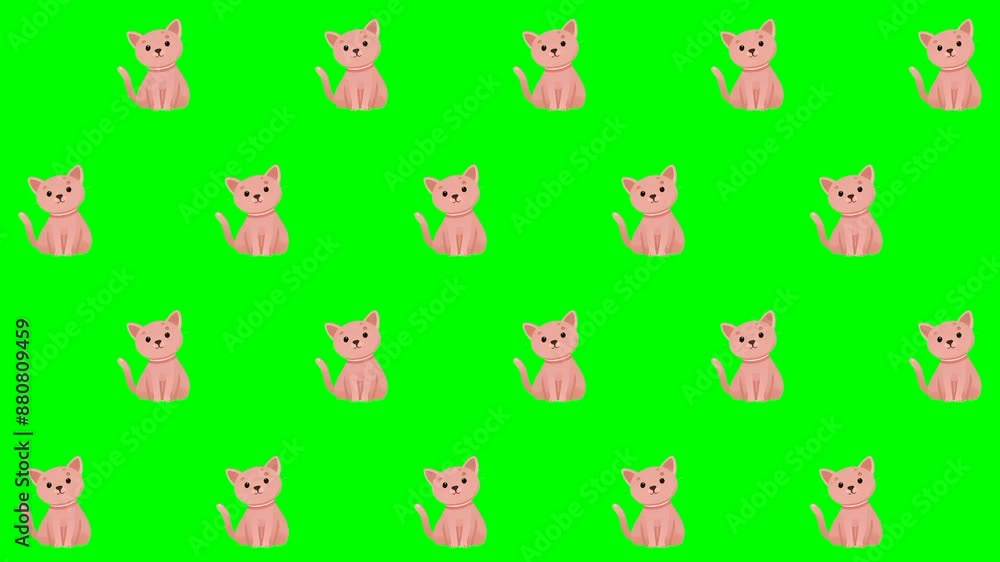 Homeless Animals Day Pop-Up, Seamless, Pattern Characters: Green Screen Essentials Homeless Animals Day Pop-Up, Seamless, Pattern Characters: Green Screen Essentials