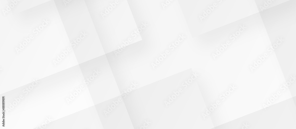 Obraz premium Abstract white and gray technology concept diamond triangle geometric shape background. gradient vector art illustration. soft and trendy business template . futuristic concept background