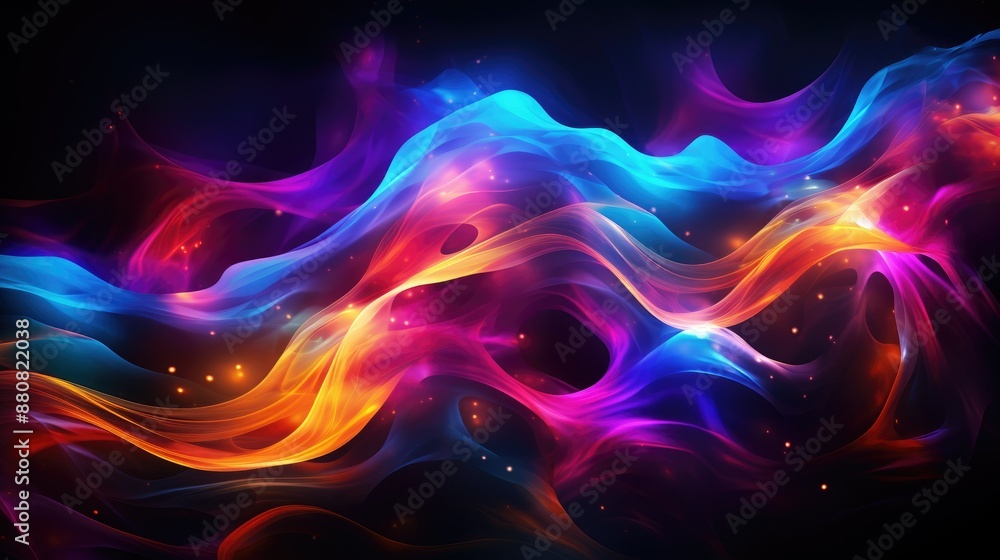 Abstract Energy Flow Background Abstract Energy Flow Background