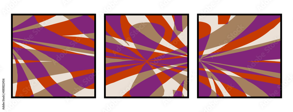 Set of 3 Abstract pattern. Illustration for printing on wall decorations. For use in graphics. Set of 3 Abstract pattern. Illustration for printing on wall decorations. For use in graphics.