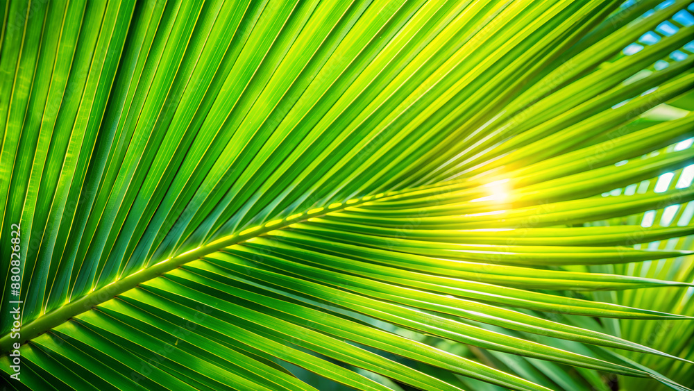 Palm branch close-up. Summer mood.
Palm branch close-up. Summer mood.