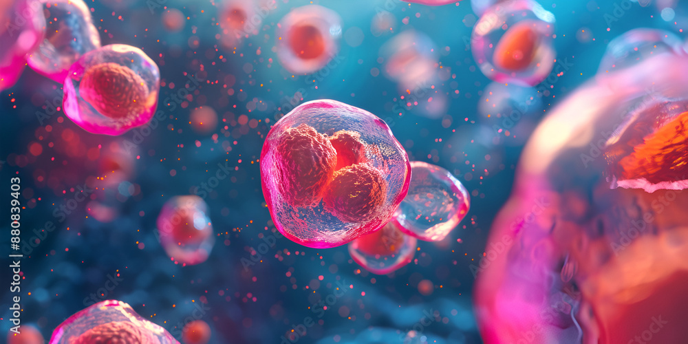Microscopic View of Human Cells - Understanding Cellular Biology, Advanced Cell Biology Research - Insights into Human Health Microscopic View of Human Cells - Understanding Cellular Biology, Advanced Cell Biology Research - Insights into Human Health