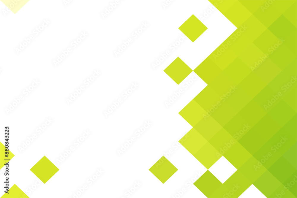 Green mosaic pixel background with copy space. Gradient abstract tile background. Artistic puzzle background. Green mosaic pixel background with copy space. Gradient abstract tile background. Artistic puzzle background.