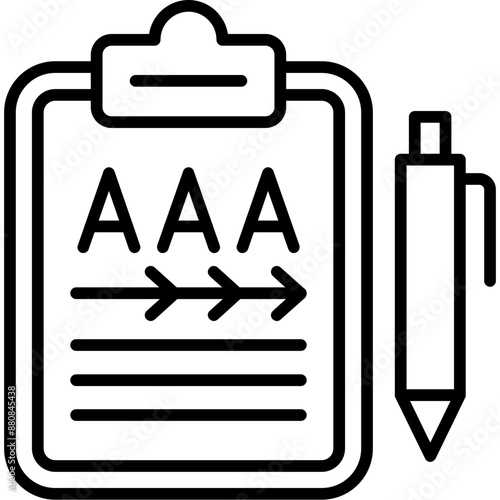 Handwriting Icon