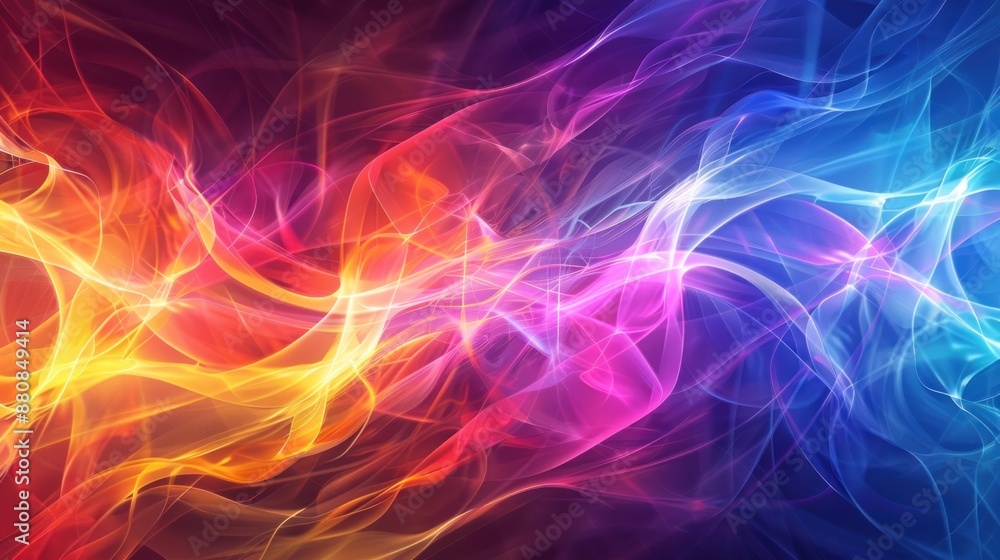 Abstract Swirling Colors Abstract Swirling Colors
