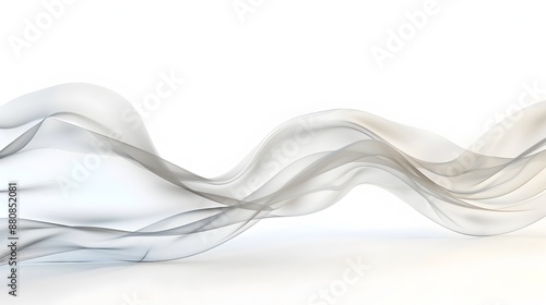 Ethereal Fluid Waves - Dynamic Abstract Gradient Background for Digital Art and Design