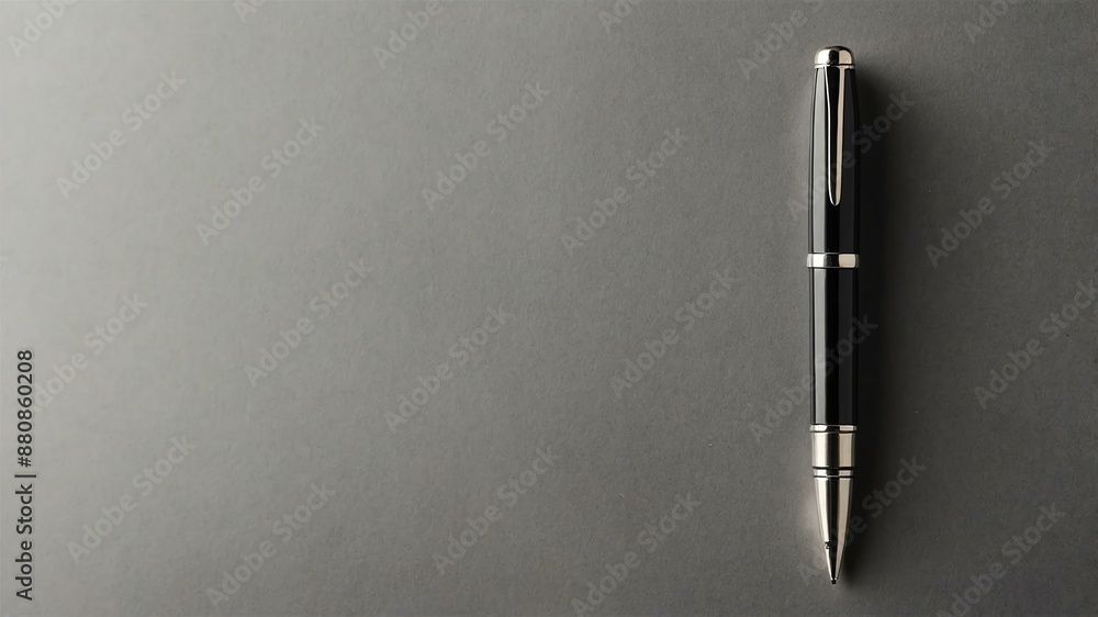 aesthetic generic slim black pen vertically isolated i background aesthetic generic slim black pen vertically isolated i background