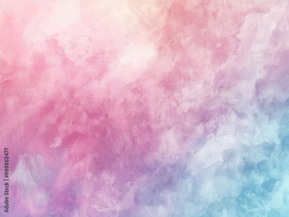 Fototapeta premium soft pastel gradient background dreamy watercolor texture delicate hues gentle color transitions ethereal atmosphere soothing palette