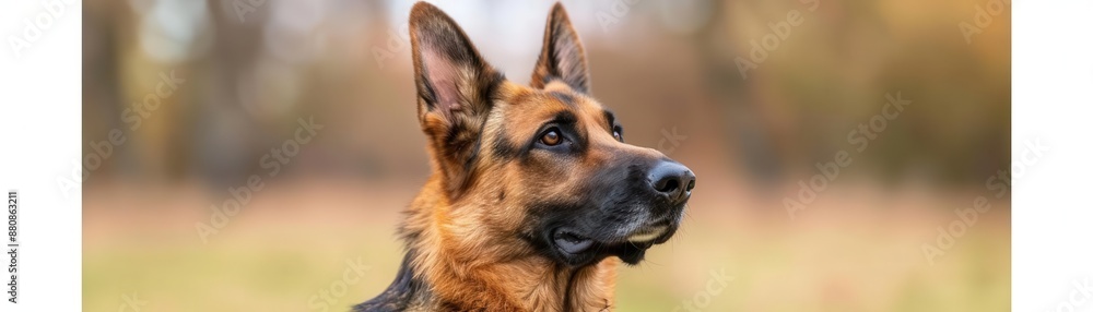 German Shepherd in an agility training session, demonstrating strength and fitness, breed focus, health concept German Shepherd in an agility training session, demonstrating strength and fitness, breed focus, health concept
