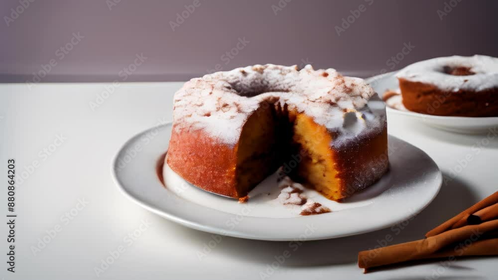 Deliciously tempting cinnamon rolls ready to be savored Deliciously tempting cinnamon rolls ready to be savored