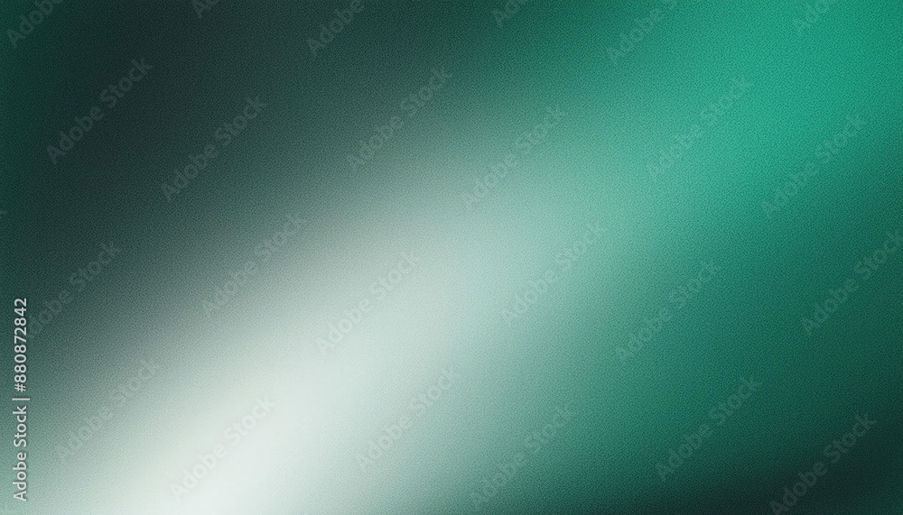 Fototapeta premium teal green gradient background with frosted glass texture