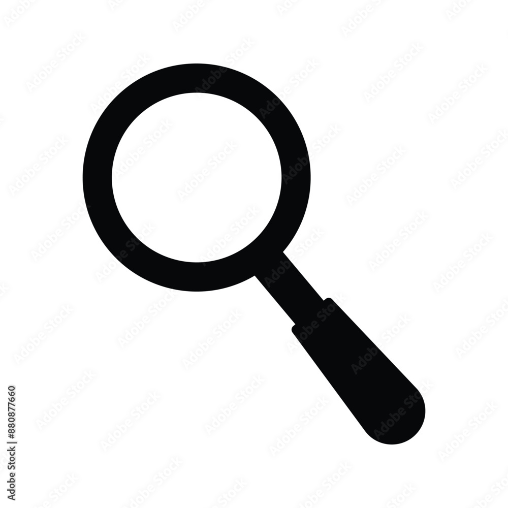 Search Icon: Depicts a magnifying glass and is commonly used for search functionality. Search Icon: Depicts a magnifying glass and is commonly used for search functionality.