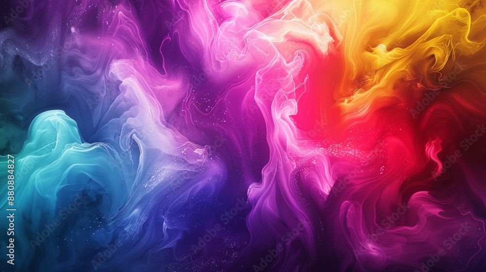 Abstract design featuring a vivid multi-color spectrum Abstract design featuring a vivid multi-color spectrum