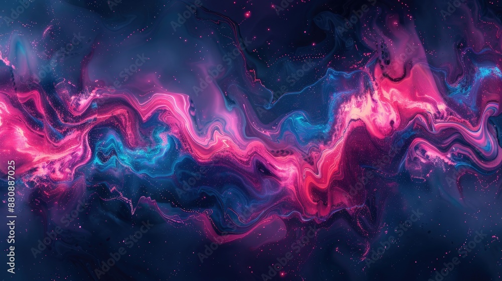 Abstract neon liquid wavy background. Liquid art, marbling texture Abstract neon liquid wavy background. Liquid art, marbling texture