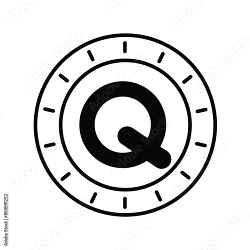 quetzal glyph icon with white background vector stock illustration