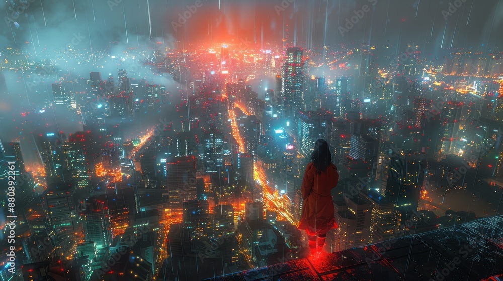 Smart city grid, interconnected urban infrastructure, digital overlays, efficient systems, sustainable technology, futuristic design, night illumination Smart city grid, interconnected urban infrastructure, digital overlays, efficient systems, sustainable technology, futuristic design, night illumination