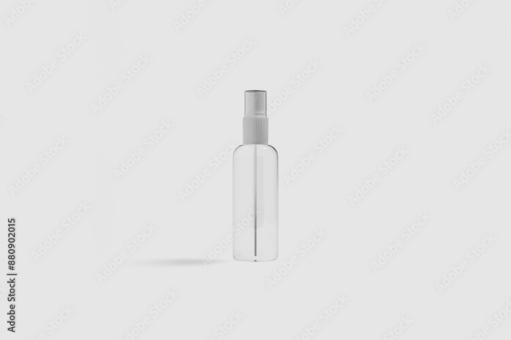 Bottles glass spray for mockup Bottles glass spray for mockup