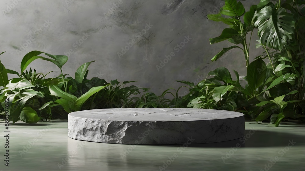 Abstract Rock Platform for Product Showcasing Abstract Rock Platform for Product Showcasing