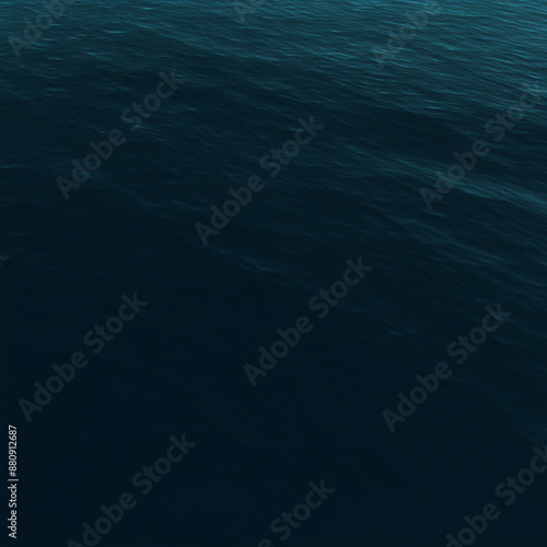 Deep Dark Blue Ocean Sea Surface From Top Aerial View 