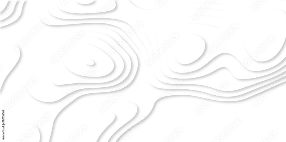 Abstract vector illustration 3d papercut wave line pattern background. white and gray luxury grid topography map and satin smooth wallpaper matt paper light texture. Abstract vector illustration 3d papercut wave line pattern background. white and gray luxury grid topography map and satin smooth wallpaper matt paper light texture.