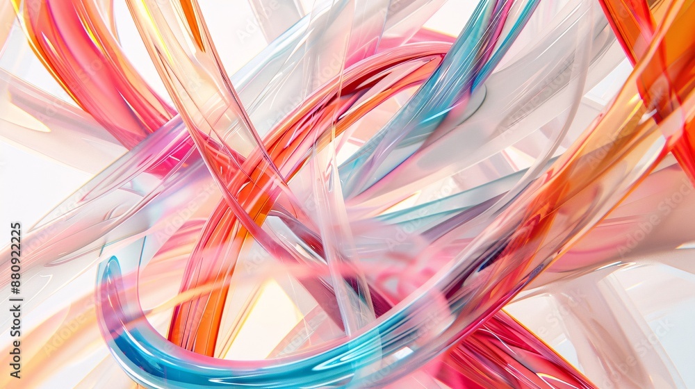 Lines of Brightly Colored Intertwined Patterns. Abstract Background Transitioning from Coarse to Fine, Creating a Vibrant and Dynamic Visual Experience. Lines of Brightly Colored Intertwined Patterns. Abstract Background Transitioning from Coarse to Fine, Creating a Vibrant and Dynamic Visual Experience.