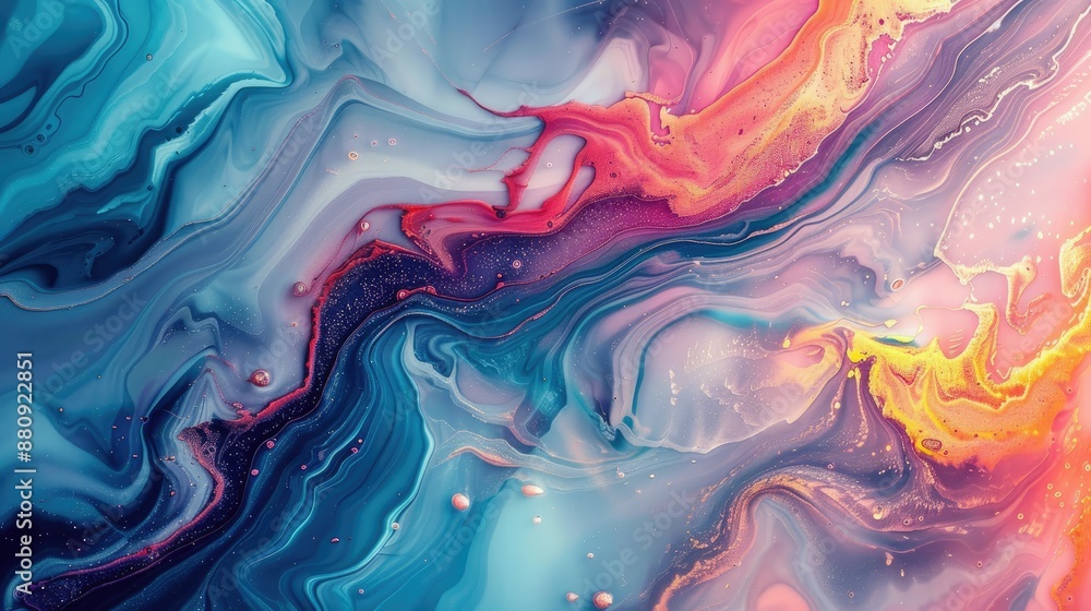 Abstract neon liquid wavy background. Liquid art, marbling texture Abstract neon liquid wavy background. Liquid art, marbling texture