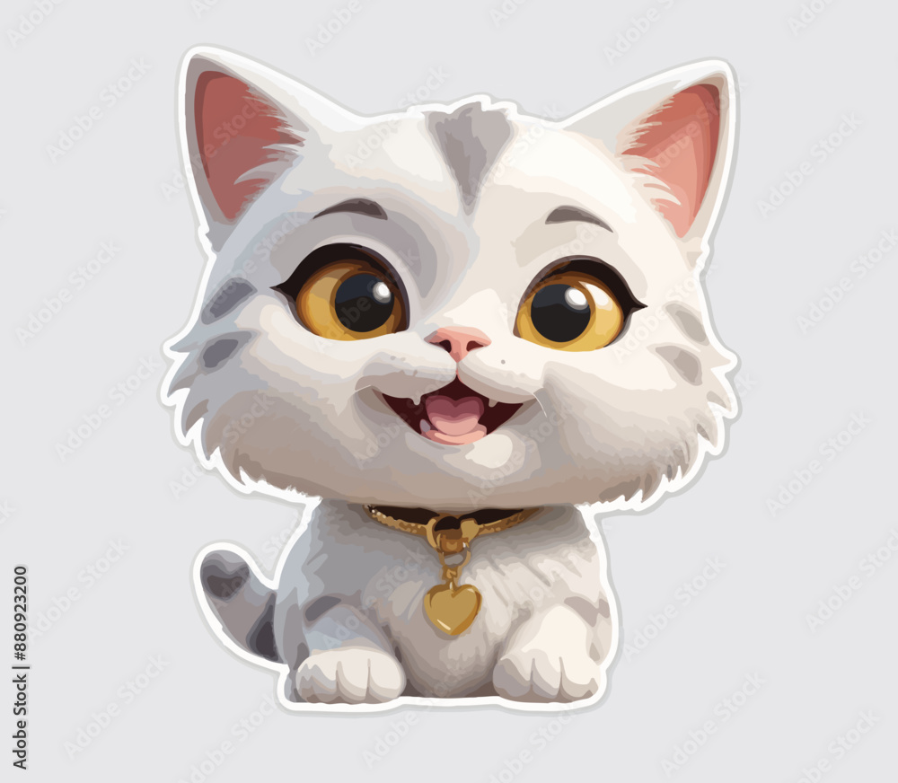 Cat Exclusive stocker and logo Cat Exclusive stocker and logo