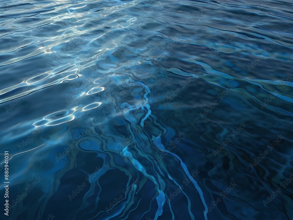 blue water surface