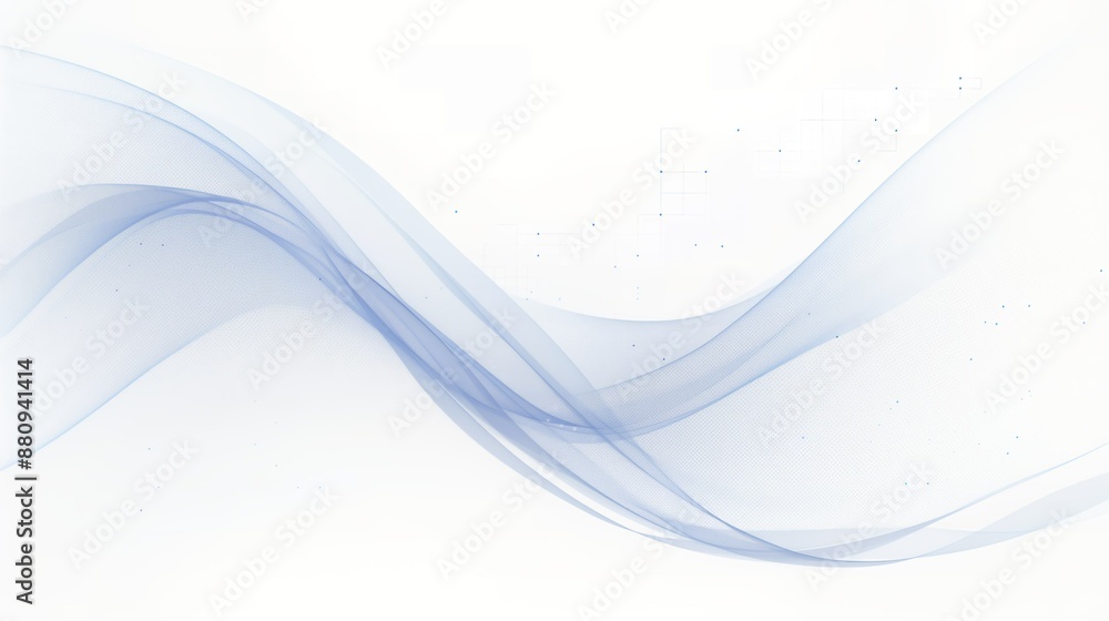 Obraz premium 抽象的な波のデザインの背景画像