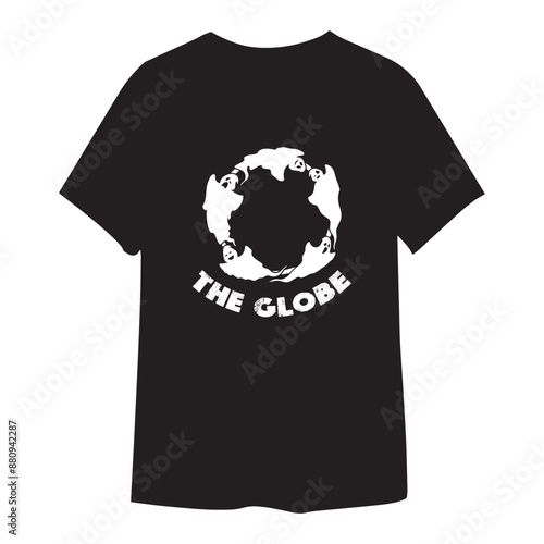 The Best Premium The Globe T-shirt Design Vector File