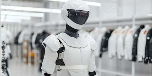 Wallpaper Mural Developing wearable exosuits for warehouse employees and disabled individuals at Robotics Development Lab. Concept Robotics Development, Wearable Exosuits, Warehouse employees, Disabled individuals Torontodigital.ca