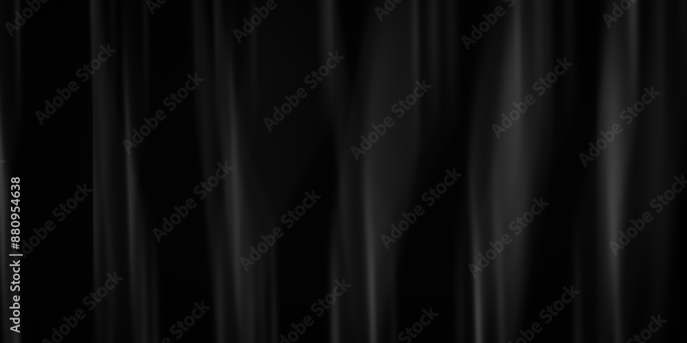 Fototapeta premium black and white curtains