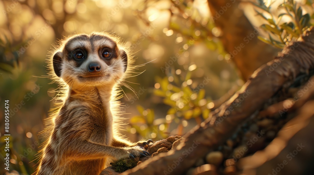 Obraz premium Search for Meerkat Manor
