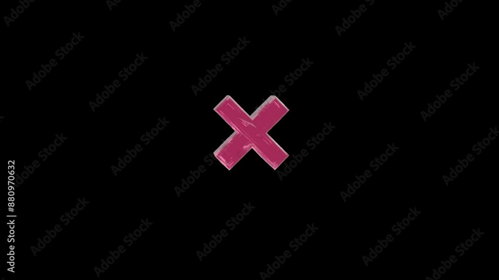 strawberry jelly alphabet, multiply sign on the transparent background strawberry jelly alphabet, multiply sign on the transparent background