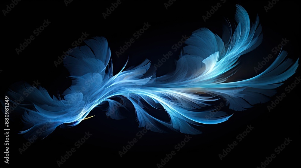 Naklejka premium abstract smoke background