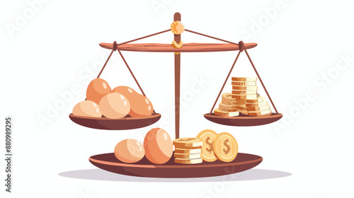 Business diversification vector concept