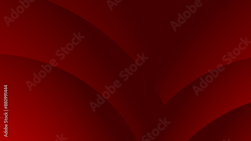 An oval background with red abstract patterns.