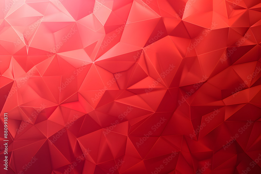 Red abstract low poly style illustration graphic background Red abstract low poly style illustration graphic background