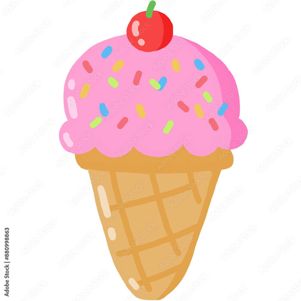 ice cream cone cartoon ice cream cone cartoon