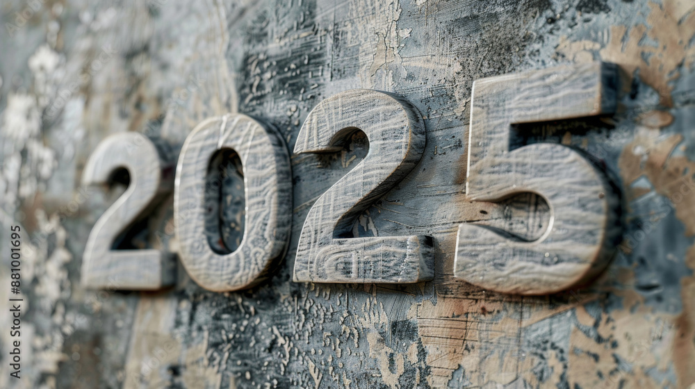New Year's background numbers New Year's background numbers