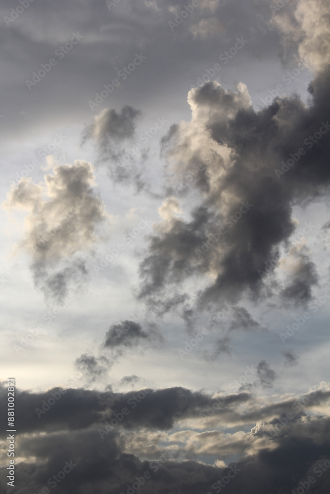 clouds with different shapes evening sunset clouds with different shapes evening sunset
