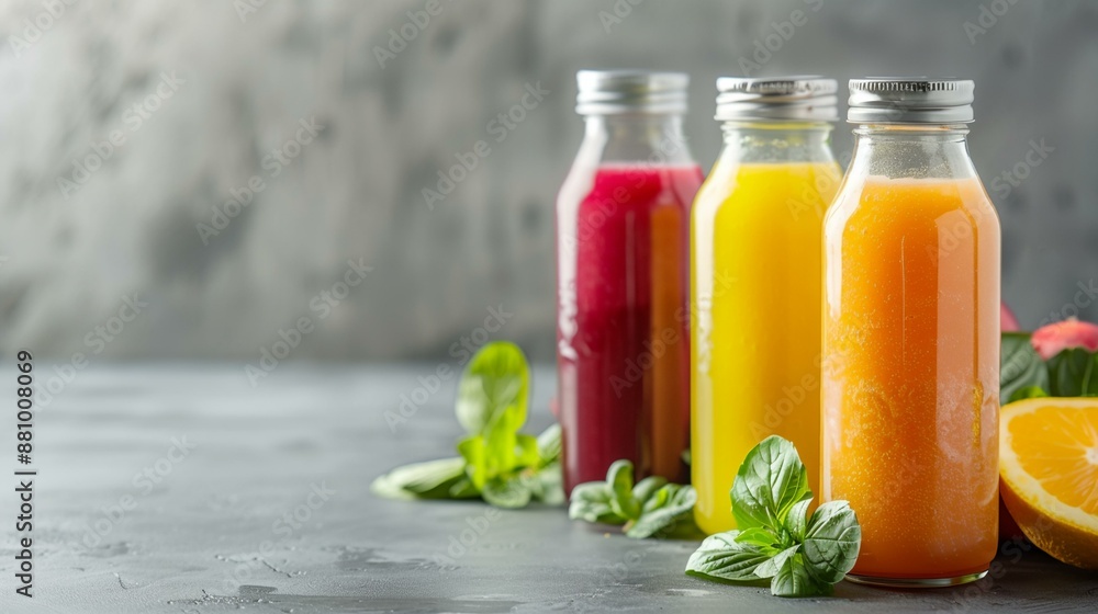 three bottles of juice three bottles of juice